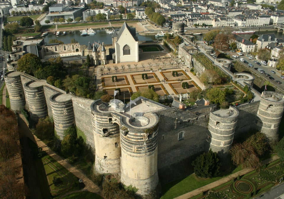 Angers, located in the Loire Valley