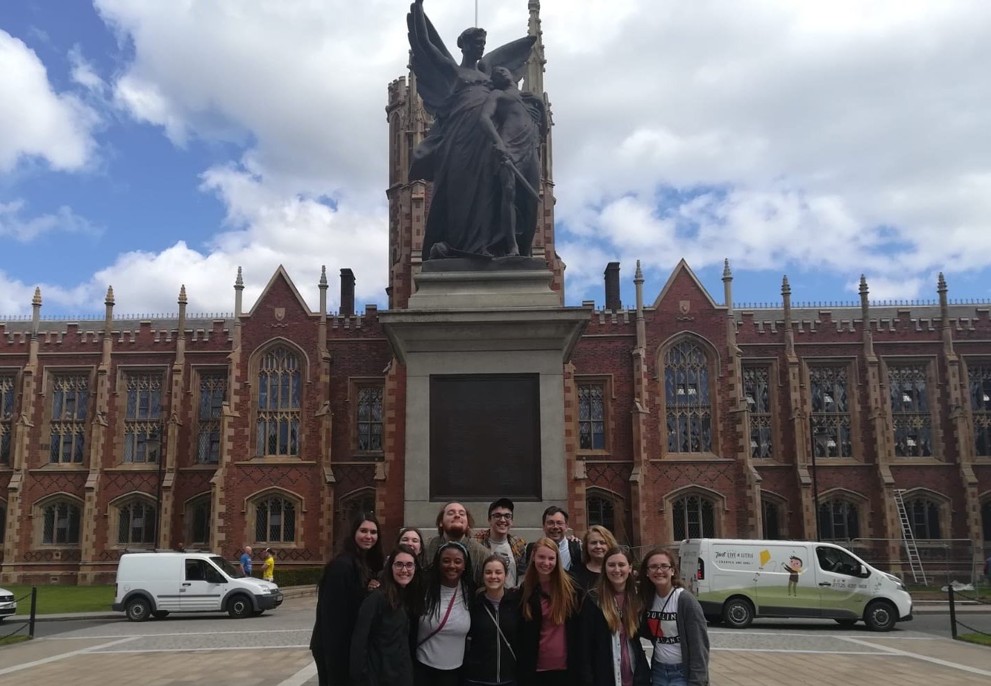 Group picture in Ireland