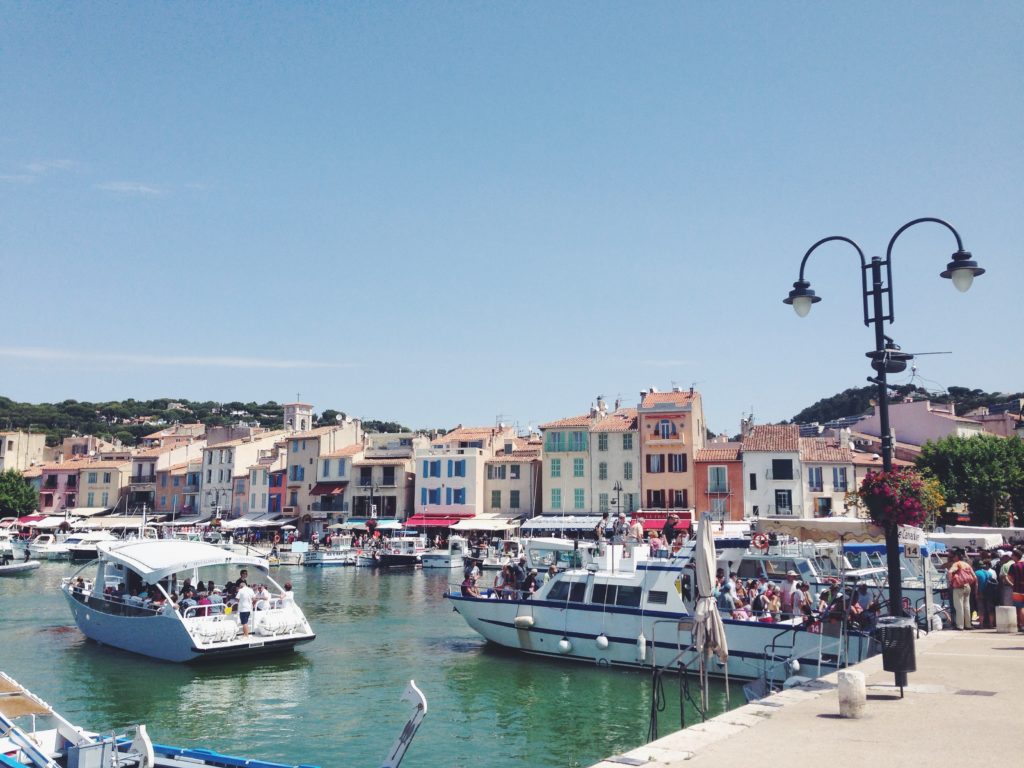 boat dock in france