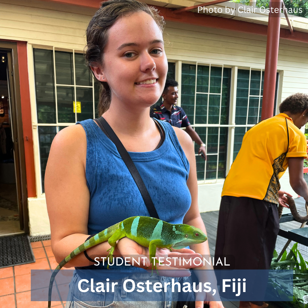 Clair Osterhaus, Fiji